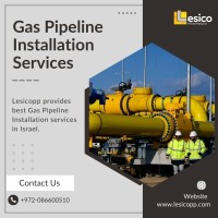 Gas Pipeline Installation  Lesico Process Piping 